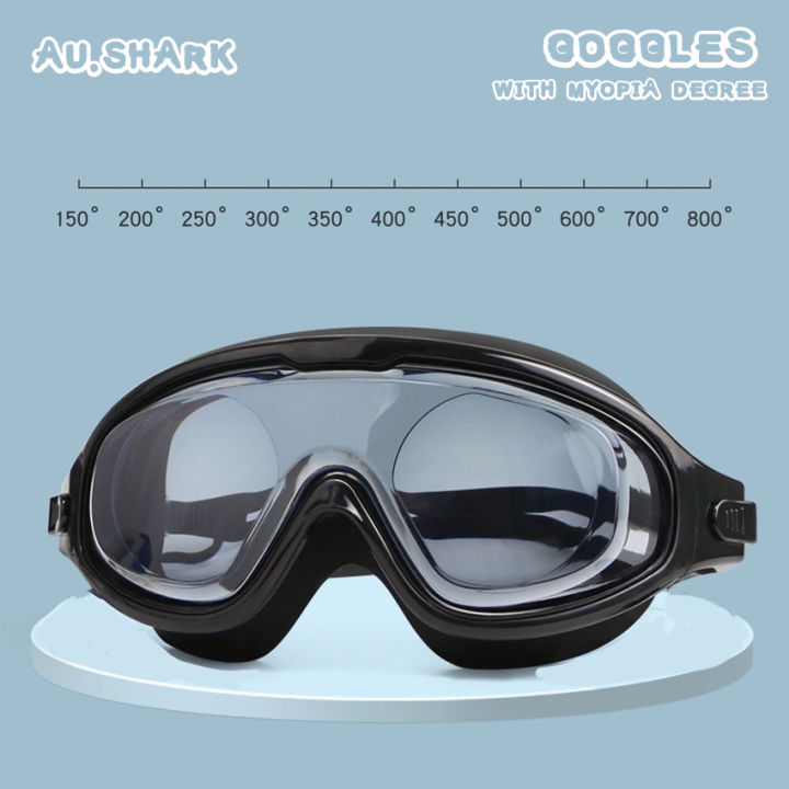 Swimming glasses cheap with power