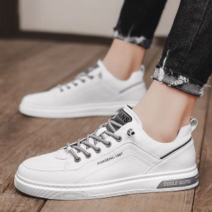Sepatu sneakers pria sporty PORSECH-89 sepatu cowo kasual trendy sepatu putih polos sepatu sekolah terbaik