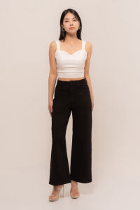 RIMINI - Celana Kulot Jeans Wanita Panjang Straight Denim Size 26-33 - Vannet  Pants 5260