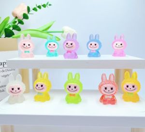 โมเดล เรซิ่น เรืองแสง น้องบู้ ขนาด 40x50mm อุปกรณ์เสริมงานฝีมือ งาน DIY ใช้สำหรับ ตั้งโชว์ เจาะรู ทำพวงกุญแจ