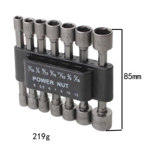 Power Tool Bit Set For Various Screw Sizes Compatible With Cordless Drills For Efficient Work In Home And Shop