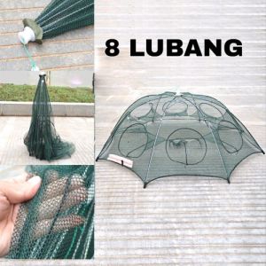 COD ✅ Perangkap ikan / jebakan Ikan /Bubu ikan udang Hexagonal 8 Lubang - 8 Lubang