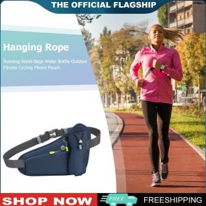 [TOPACE MALL]Hydration Belt Pack for Outdoor Activities Large Capacity Waterproof Running Bum Bag for Cyclists