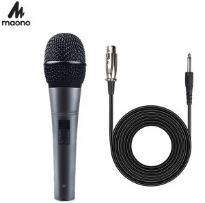 MAONO K04 Micro Động Chuyên Nghiệp MIC Có Dây Thanh Nhạc Cardioid Với Cáp XLR Cắm Và Chơi Microfone Cho Sân Khấu Karaoke KTV
