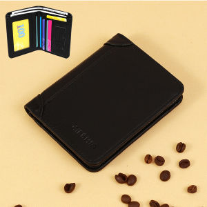 AE2024 Retro ultra-thin mens wallet multifunctional drivers license holder short wallet for men credit card holder