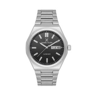 Daniel Klein Men Analog Silver Stainless Steel Watch DK.1.14150 (PP-01)
