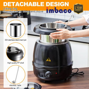 10L COMMERCIAL SOUP WARMER KETTLE