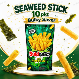 Sukitaro Snack Ayam Geprek/Egg Roll Pizza/Japanese Curry/Seaweed Crispy 10x26g