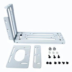 [Myobo]Riser PCIE 4.0 3.0 X16 Vertical Gpu Holder Graphics Video Card Universal Iron 2 Slots Holder Bracket White Black for Computer PC