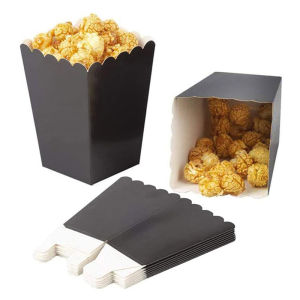 [Eqrbtl] 10 pcs PopCorn Snack BOX ทิ้งขนมขบเคี้ยวคอนเทนเนอร์กระดาษไก่กล่อง