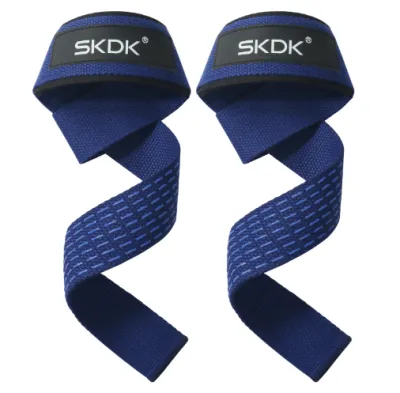 T2P SKDK Weight Lifting Straps Wrist Grips Deadlift with Neoprene Cushioned Anti-Skid Gym Straps