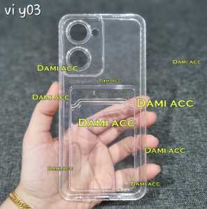 Case vivo y03 v30 5g vivo v30 pro vivo y100 5g card case bening slot kartu soft case