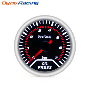 Car modification sunglasses oil pressure gauge 0~7 BAR 52mm Mechanical white light vehicle instrument Racing-specific watch