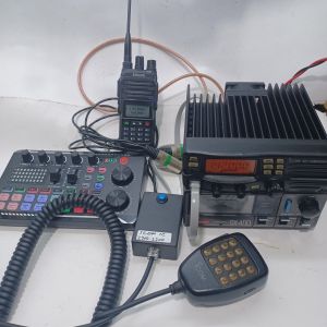 PTT BOX SOUNCARD FRJ998 TO MIXER AUDIO UNTUK RIG ICOM IC-V8000