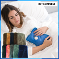 Hot Compress Massage Pillow Rechargeable Hot Water Electric Warm Bag Heat Pack Electrothermal Bag. 