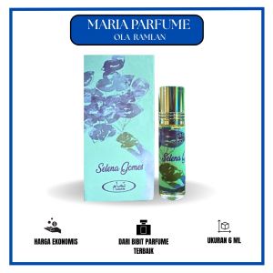 Perbox isi 6 botol minyak wangi selena gomez perbotol isi 6 ml
