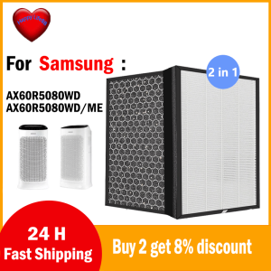 Samsung Air Purifier Filter CFX-D100/GB For AX60R5080WD AX60R5080WD/ME Compatible Hepa Activated Carbon