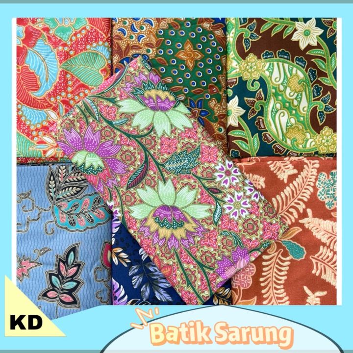 Sarung Batik / KD /KAIN SARUNG BATIK / SIAP JAHIT / kain batik viral