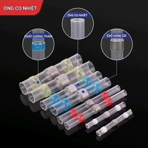 Combo 10 Ống Gen Co Nhiệt Chống Nước Bọc Nối Dây Điện Gồm 4 Size Thông Dụng Kiểu Dáng Hiện Đại An Toàn