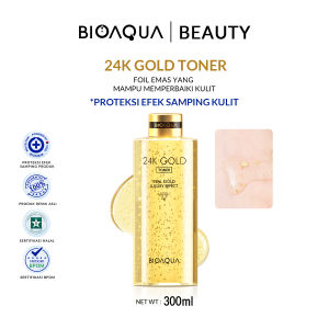 【BPOM】BIOAQUA 24K Gold Toner 300ml