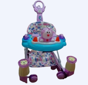 3in1 Foldable Baby Walker/rocking/push  with music learning walker  adjustable heiht
