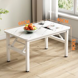 FA โต๊ะพับ โต๊ะอาหาร โต๊ะพับขายของ 100/80/60CM โต๊ะอเนกประสงค์ โต๊ะพับราคาถูก โหต๊ะเล็กพับ ใช้ในบ้าน เที่ยวแคมป์ปิ้ง แข็งแรง ทนทาน