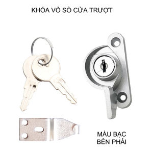 01 Khóa vỏ sò bằng hợp kim dày dặn kèm 2 chìa khóa dùng cho cửa sổ trượt lùa kèm 2 chìa khóa (có nhiều mẫu cho khách lựa chọn)