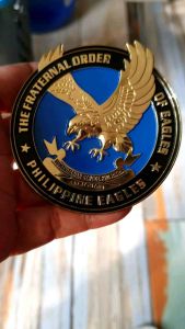 Eagles TFOE PE 3m 3inches Gold Jewelry: High-Quality Zinc Alloy