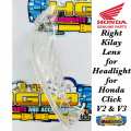 KILAY LENS FOR HEADLIGHT FOR HONDA CLICK V2 & V3. 