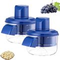 MECOME Automatic Electric Grape Peeling Machine Hands-Free Effortless Peeling Skin Remover for Berries Fruits Durable Garlic Peeler Machine Fruit Peeler Tool. 