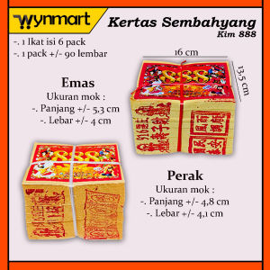 Kertas Sembahyang / Kimcua 888 Emas / Perak