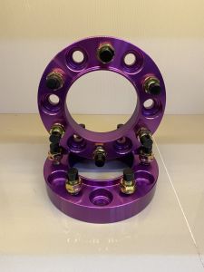 ขนาด 6-6 อแด็ปเตอร์ล้อ จำนวน1คู่ งานอลูมีเนียม ความหนา1.2นิ้ว แข็งแรงทนทาน