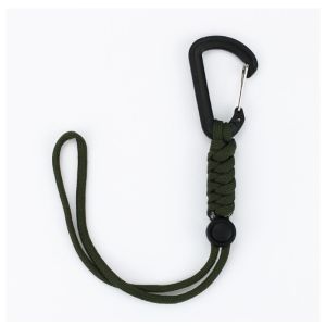 Carabiner Key Hook Anti-Loss Rope Multifunctional Nylon Hanging Buckle Outdoor Backpack