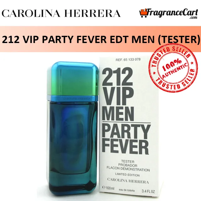 Carolina Herrera 212 VIP Party Fever Limited Edition EDT for Men