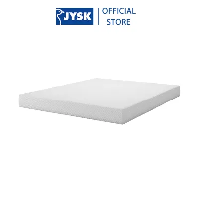 Nệm memory foam | JYSK GF40 WELLPUR | trắng | R160/180xD200xC18cm