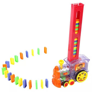 EASY WEARHOUSE Domino Electric Train For Kids Birthday Present