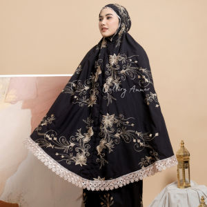 AMMAR - Mukena Dewasa Bordir Katun Premium Terbaru Murah Series Armeena