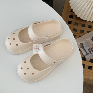 Sandal Slip On Wanita Slop Baim Mary Jane Jelly Import Terbaru Fashion Korean Style Kodok COD SPT-99