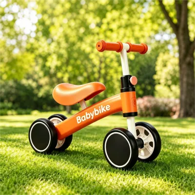 IMUTO Lovely Cat 3-Wheel Balance Bike with Music & Light for Toddlers 2-5 Years - Comfortable Streamlined Design Easy Steering