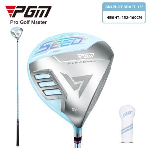 PGM Seed series junior professional girl right handed titanium alloy golf driver No. 1 wood club with haedcover for height of 130cm to 175cm JRMG013