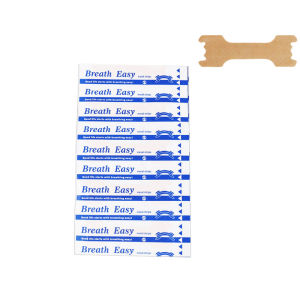 กริลริกเกอร์30ชิ้นแถบติดจมูกช่วยหายใจเพื่อลดนอนกรนปราศจากยาพัฒนาช่วยบรรเทาอาการคัดจมูกจากสำหรับผู้ใหญ่เด็ก