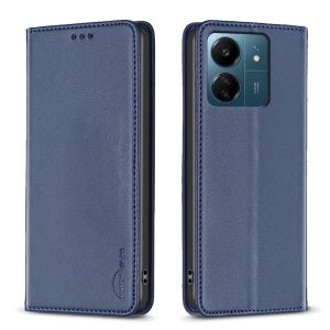 For Xiaomi Redmi 15C 15 14C 13C 13 12C 12 Phone Case Magnetic Leather Wallet Card Slot Fashion Flip Cover Casing