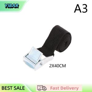YIBAR Buckle Tie-Down Belt Cargo Lashing Straps For Car Motorcycle Bike With Metal Buckle Tow Rope Strong Ratchet Belt For Luggage Bag