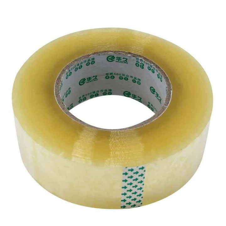 2024 transparent tape, big roll sealing tape, 200m long express packing