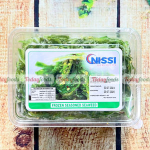 Salad Rong Biển Trộn Mè (Nissi) hộp 500G Đông Lạnh - Frozen Seasoned Seaweed