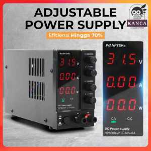 WANPTEK Adjustable Power Supply DC Regulated Switching Power 30 V 6 A - NPS306W
