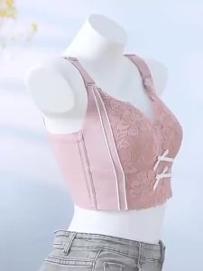 【Ship in 24H】Plus Size Bra Push Up Bras for Women  Hide Incorporated Full Back Coverage Lingerie Back Fat Shaper Bra Thin Cup 调整型内衣 收副乳 防下垂 集中内衣大尺码 无钢圈内衣 蕾丝内衣加大