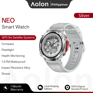 Aolon NEO Smart Watch GPS 6 Satellite Systems Compass Flashlight Customizable Button 1ATM Smartwatch