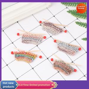 Graceful 1:12 Dollhouse Miniature Simulation Thick Knitted Sweater DIY Decor Accessories