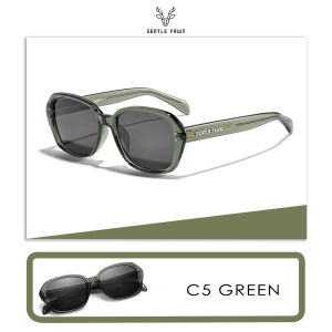 Gentle Fawn Kacamata Sunglasses Polarized Bentuk Kotak Bahan TR90+Acetate Kuat Kokoh Fashion Pria Wanita Trendy Style GF2 5620